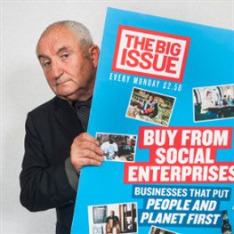 John Bird MBE Social Enterprise UK patron