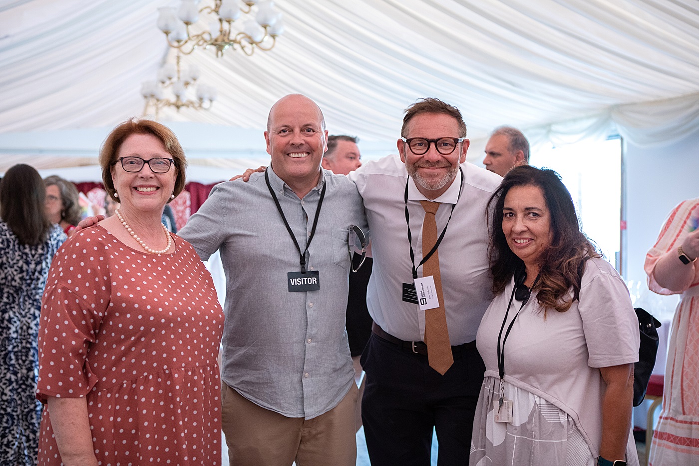 Baroness Glenys Thornton Claire Dove CBE David Adair Peter Holbrook