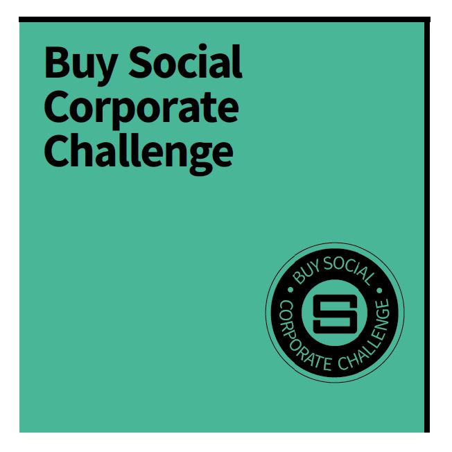 Buy Social Corporate Challenge Year 6 Report Front cover