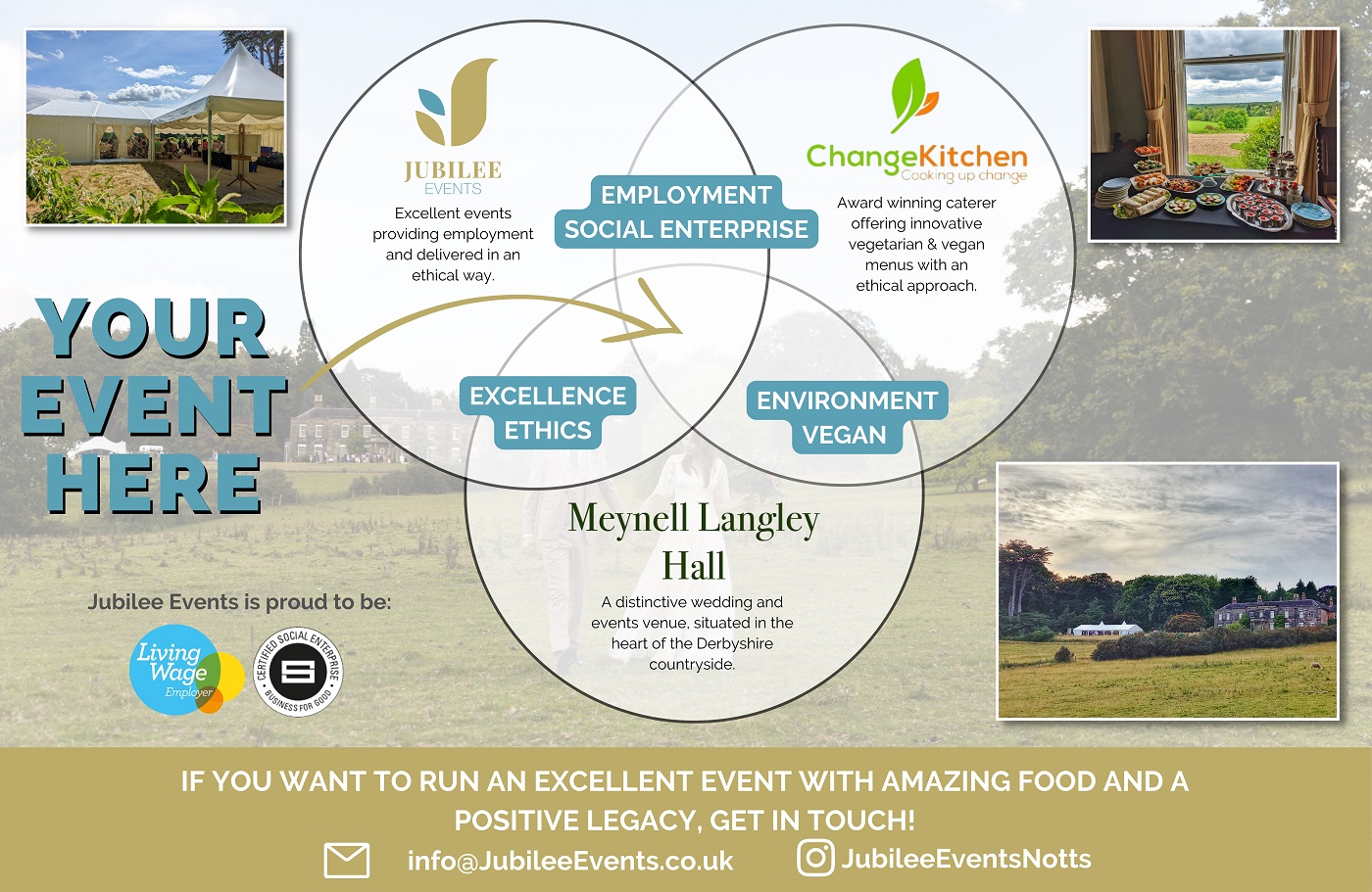 SE collab- ChangeKitchen x Jubilee Events social enterprise uk piece