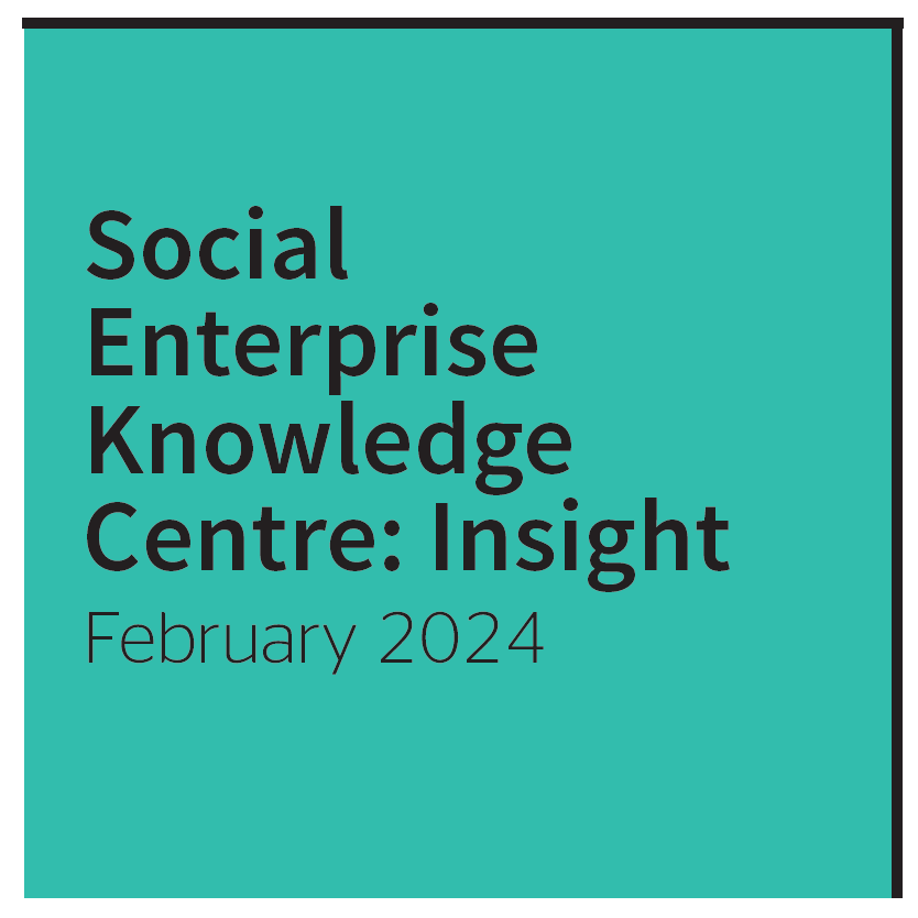 The cover of the February 2024 Social Enterprise Barometer