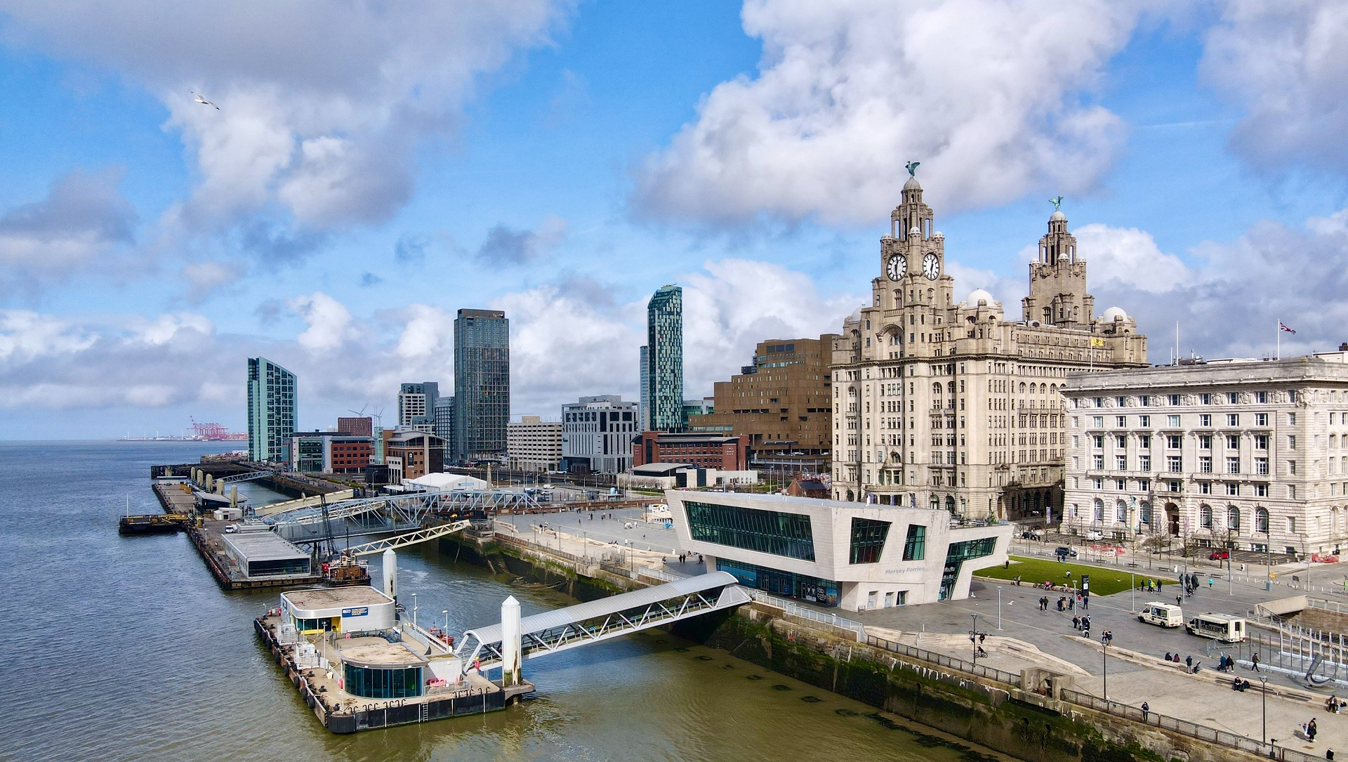 picture of Liverpool featuring the Liver Building taken by Mylo Kaye