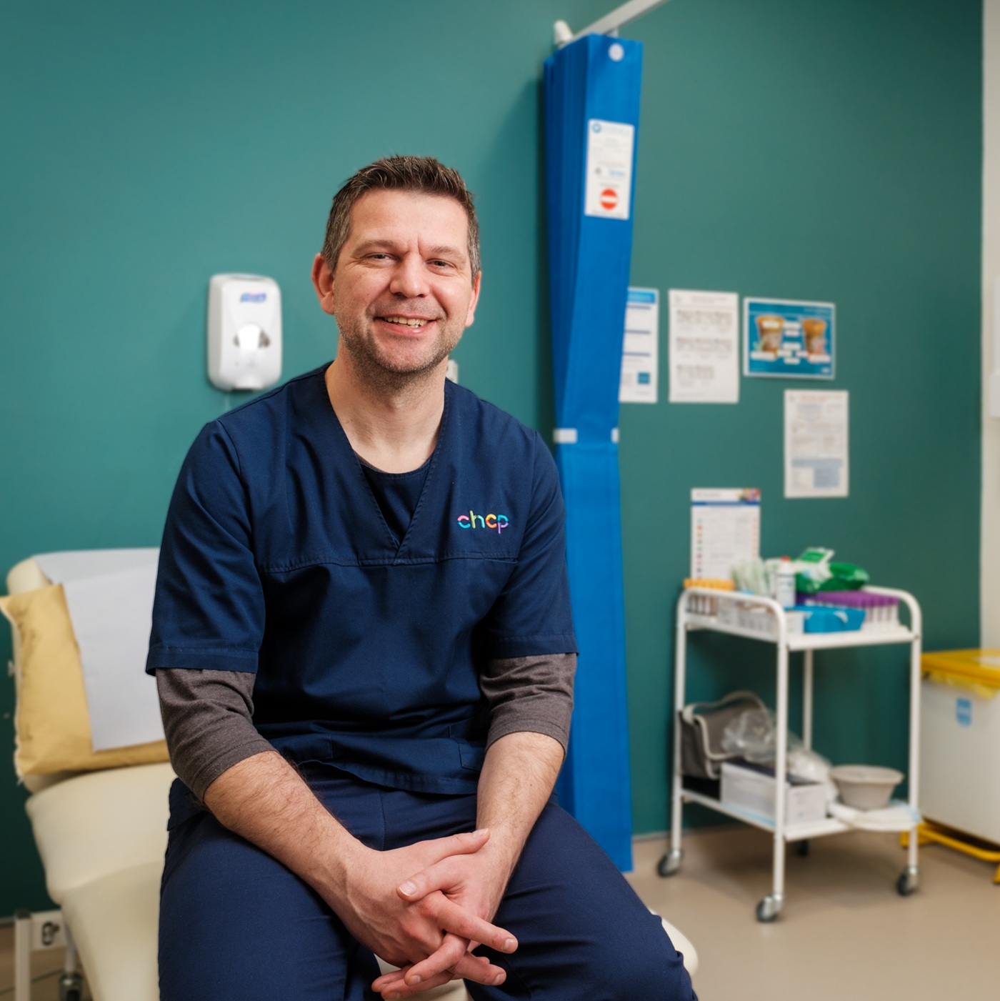 Dan Harman from the Jean Bishop Integrated Care Centre