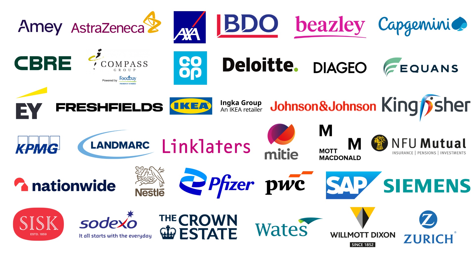 Corporate Challenge Partner matrix - 10 June