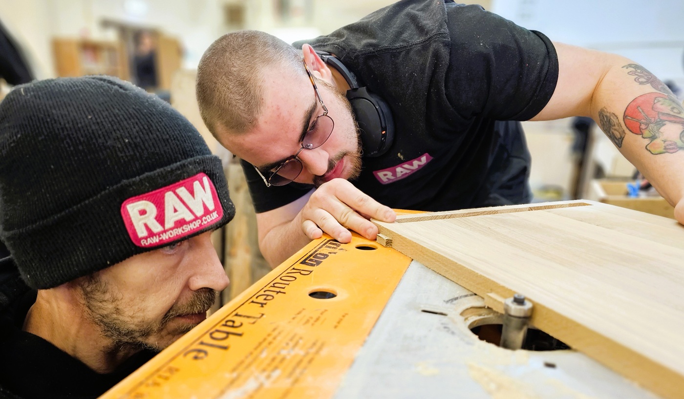 RAW team building table