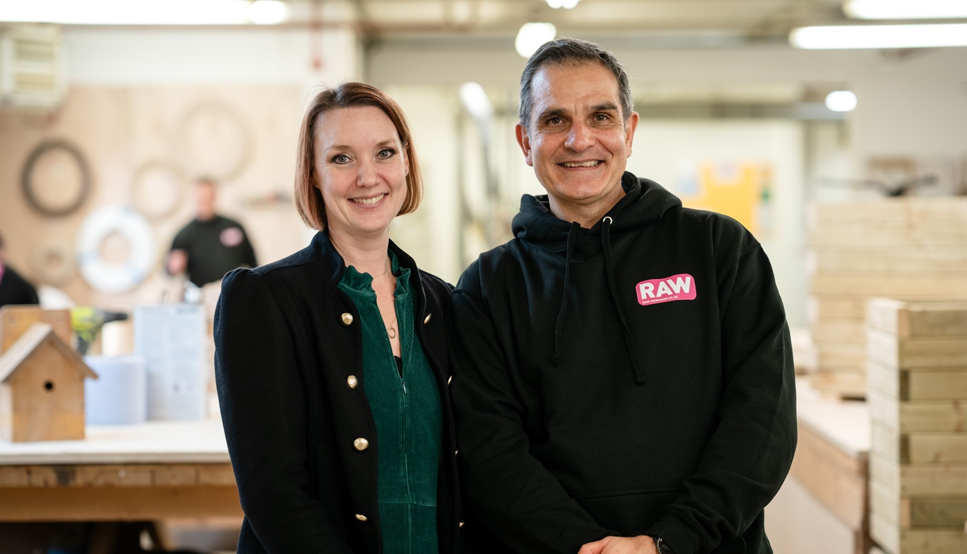 Rick Mower and Michelle Pollard-Smith