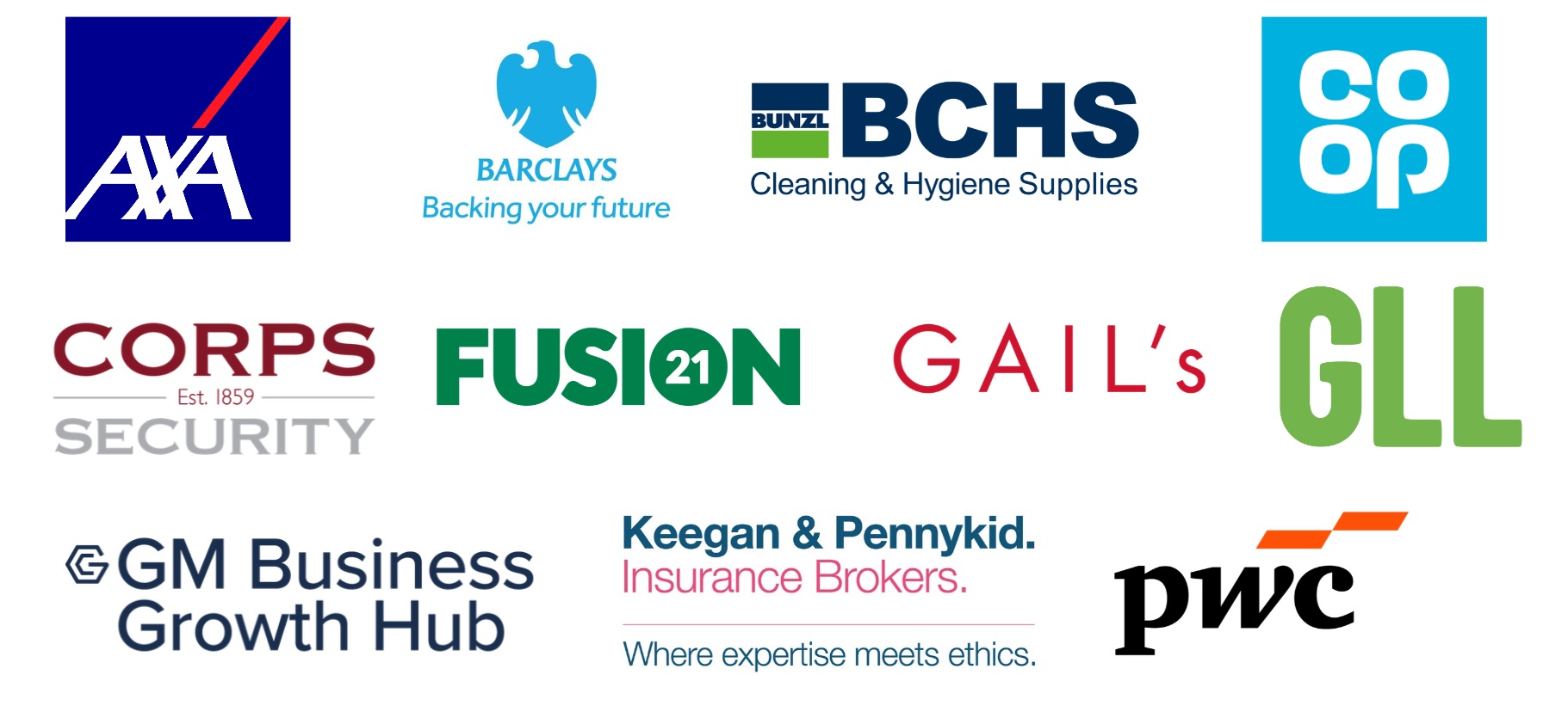 6 October sponsors for mailer and web